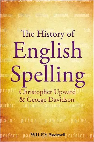 The History of English Spelling cover