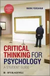 Critical Thinking For Psychology cover