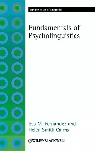 Fundamentals of Psycholinguistics cover