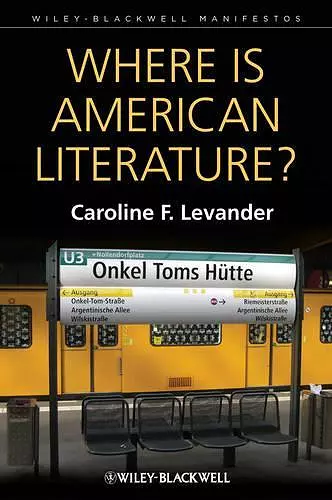 Where is American Literature? cover