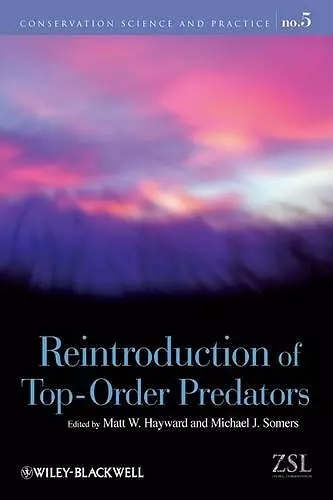 Reintroduction of Top-Order Predators cover