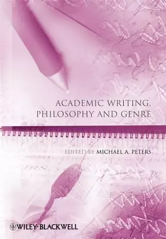 Academic Writing, Philosophy and Genre cover