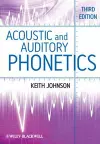 Acoustic and Auditory Phonetics cover