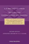 Wittgenstein: Understanding And Meaning cover