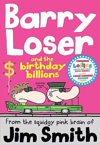 Barry Loser and the birthday billions cover