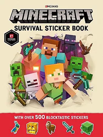 Minecraft Survival Sticker Book cover
