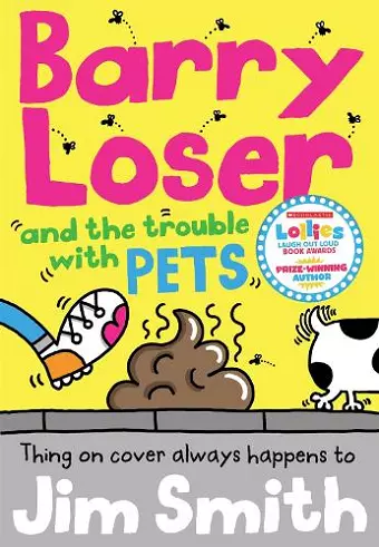 Barry Loser and the trouble with pets cover