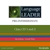Language Leader Pre-Intermediate Class CDs cover