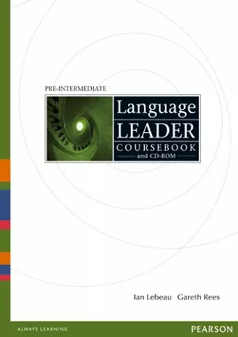 Language Leader Pre-Intermediate Coursebook and CD-Rom Pack cover