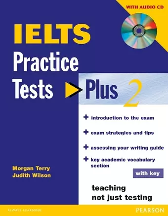 IELTS Practice Tests Plus 2 with key and CD Pack cover