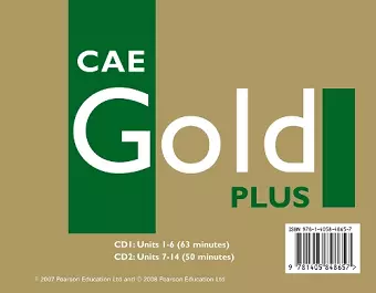 CAE Gold Plus CBk Class CD 1-2 cover