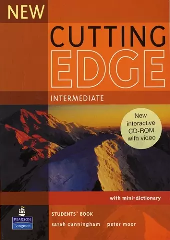 New Cutting Edge Intermediate Students Book and CD-Rom Pack cover