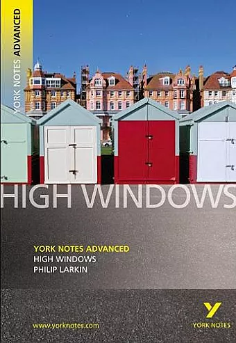 High Windows: York Notes Advanced everything you need to catch up, study and prepare for and 2023 and 2024 exams and assessments cover