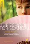 The School for Scandal: York Notes Advanced - everything you need to study and prepare for the 2025 and 2026 exams cover