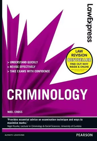 Law Express: Criminology cover