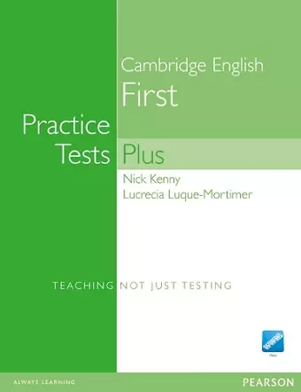 Practice Tests Plus FCE New Edition Students Book without Key/CD-Rom Pack cover