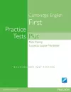 Practice Tests Plus FCE New Edition Students Book without Key/CD-Rom Pack cover