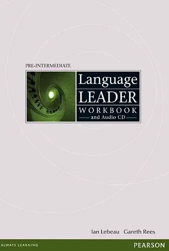 Language Leader Pre-Intermediate Workbook without Key and Audio CD Pack cover