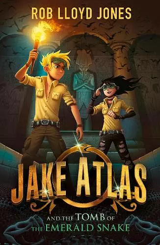 Jake Atlas and the Tomb of the Emerald Snake cover