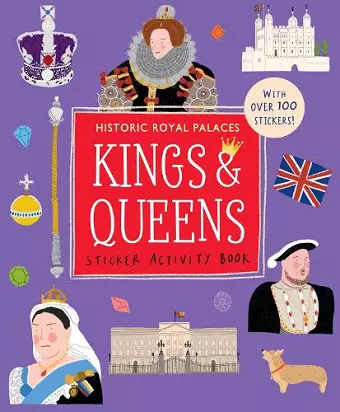 Kings and Queens Sticker Activity Book cover