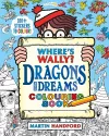 Where's Wally? Dragons and Dreams Colouring Book cover