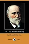 The Days Before Yesterday cover
