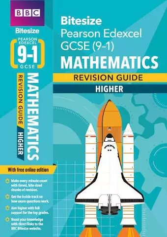 BBC Bitesize Edexcel GCSE (9-1) Maths Higher Revision Guide inc online edition - 2023 and 2024 exams cover