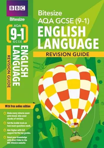 BBC Bitesize AQA GCSE  English Language Revision Guide incl. online edition - for 2025 and 2026 exams cover