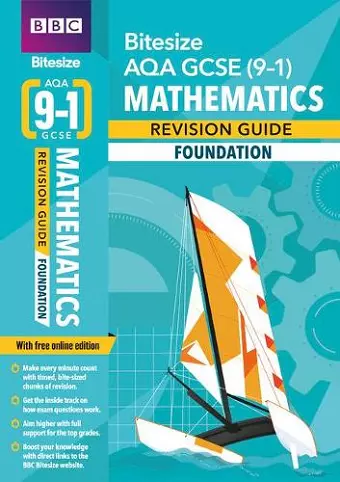 BBC Bitesize AQA GCSE (9-1) Maths Foundation Revision Guide inc online edition - 2023 and 2024 exams cover