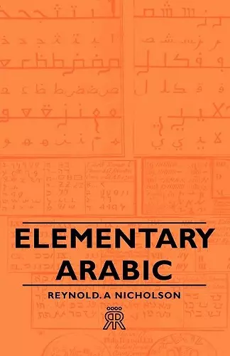 Elementary Arabic cover