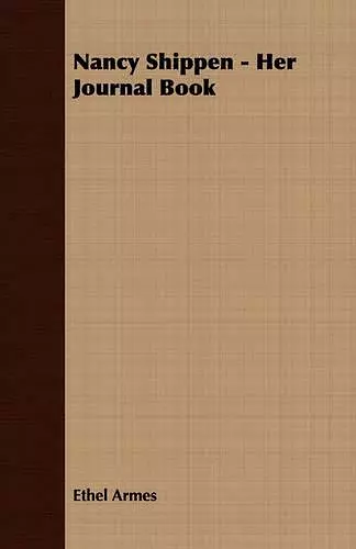Nancy Shippen - Her Journal Book cover
