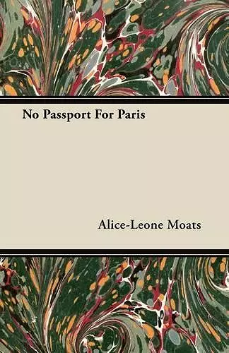 No Passport For Paris cover