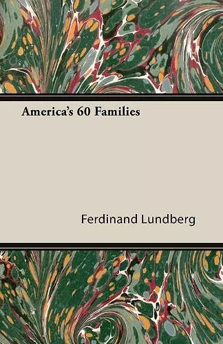 America's 60 Families cover