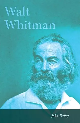 Walt Whitman cover