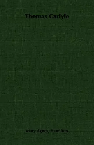 Thomas Carlyle cover