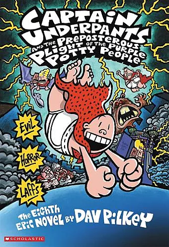 Captain Underpants and the Preposterous Plight of the Purple Potty People cover