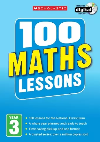 100 Maths Lessons: Year 3 cover