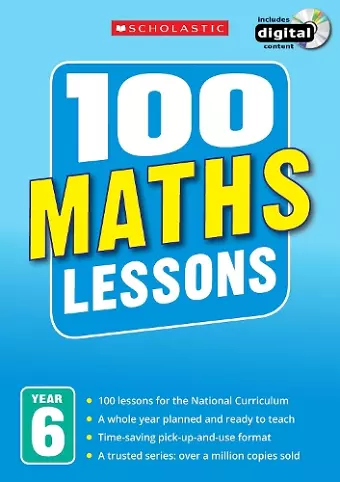 100 Maths Lessons: Year 6 cover