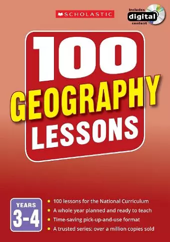 100 Geography Lessons: Years 3-4 cover