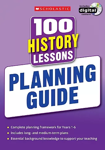100 History Lessons: Planning Guide cover