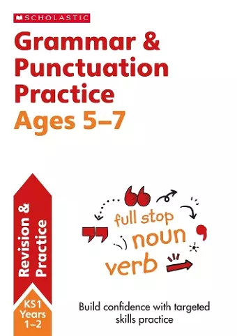 Grammar and Punctuation Practice Ages 5-7 cover