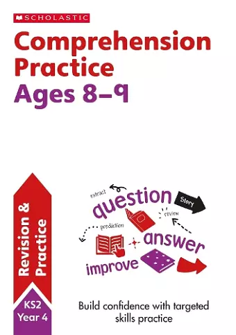 Comprehension Practice Ages 8-9 cover