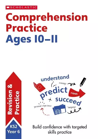 Comprehension Practice Ages 10-11 cover