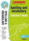 Spelling and Vocabulary Teacher's Book (Year 3) cover