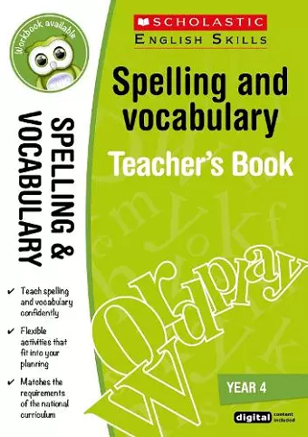 Spelling and Vocabulary Teacher's Book (Year 4) cover