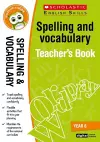 Spelling and Vocabulary Teacher's Book (Year 6) cover