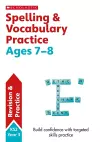 Spelling and Vocabulary Practice Ages 7-8 cover