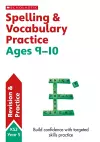 Spelling and Vocabulary Practice Ages 9-10 cover