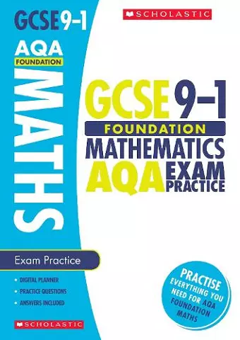 Maths Foundation Exam Practice Book for AQA cover