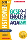 English Language and Literature Exam Practice Book for AQA cover